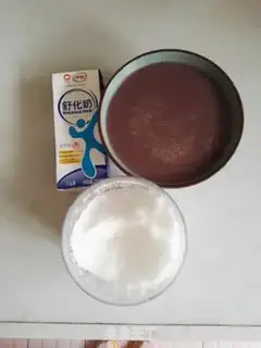 Make Red bean milk popsicle step 4