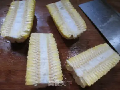 Make Milky corn juice step 1