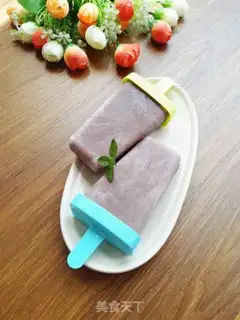 Make Red bean milk popsicle step 10
