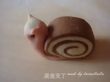 Make Snail buns of pasta step 13