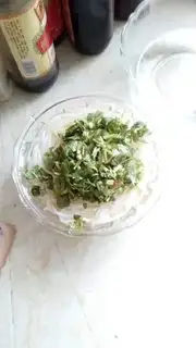 Make Crystal rice line step 17