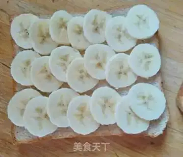 Make Coco banana toast step 2