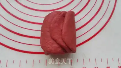 Make Red rose bread step 11