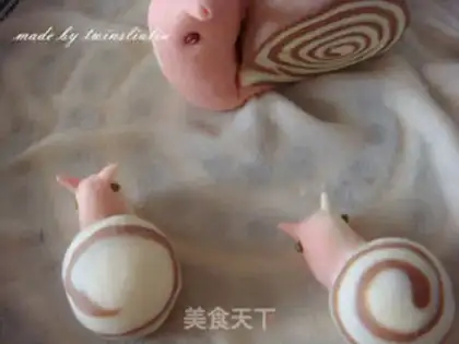Make Snail buns of pasta step 17