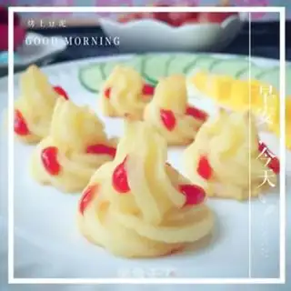 Make Red rose bread step 17