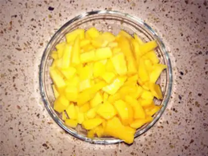Make Mango lasagna cake step 10
