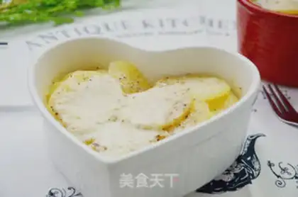Make French potato cream step 4