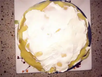 Make Mango lasagna cake step 14