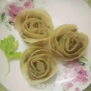 Make Rose dumplings step 4