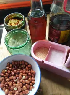 Make Red oil powder step 4
