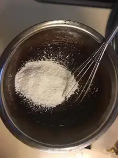 Make Simple chocolate lava cake step 2