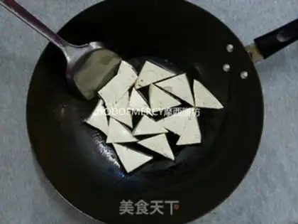 Make Beef sauce tofu step 1