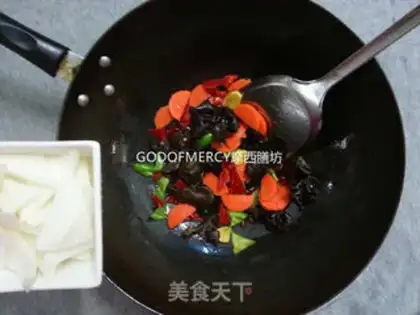 Make Beef sauce tofu step 4