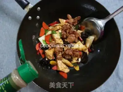 Make Beef sauce tofu step 7
