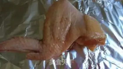 Make Lazy salt chicken wings step 2