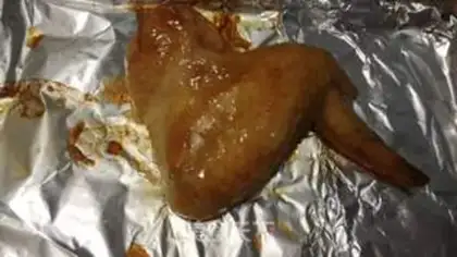 Make Lazy salt chicken wings step 5