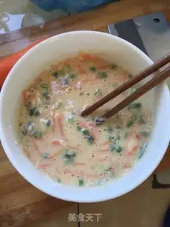 Make Carrot eggcake step 1