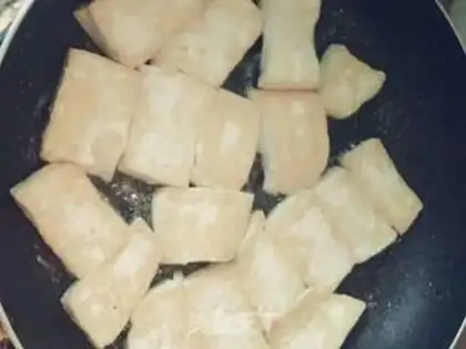 Make Cheese juice tofu step 4
