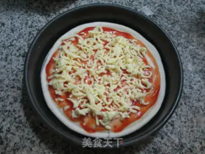 Make Pizza pepper potato steak step 4