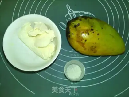 Make Mango cheese bread step 0
