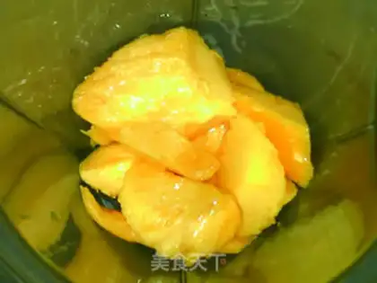 Make Mango cheese bread step 1