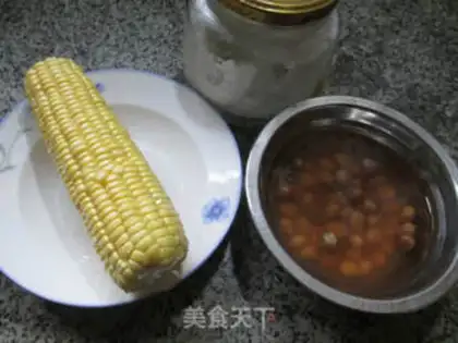 Make Peanut corn juice step 0