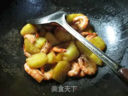 Make Potato-cracked shrimp step 8