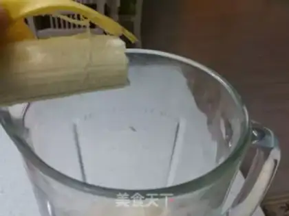 Make Banana shake step 2