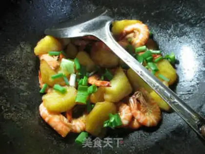 Make Potato-cracked shrimp step 9