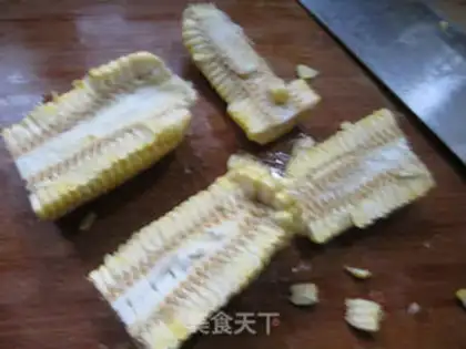 Make Peanut corn juice step 2