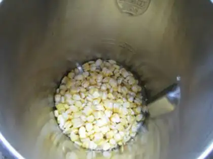 Make Peanut corn juice step 4