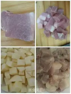 Make Chinese potato pasta step 2