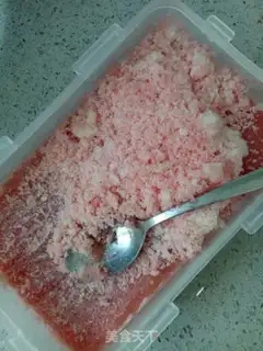 Make Watermelon sandy ice step 3