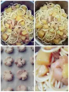 Make Chinese potato pasta step 5