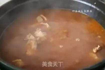 Make Simple pork bones step 3