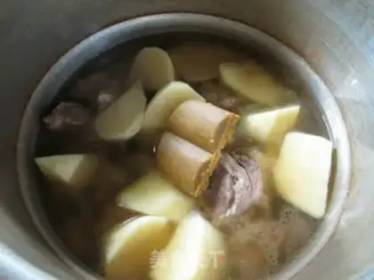Make Potato steak soup step 5
