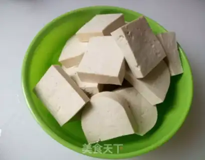 Make Fried tofu step 1