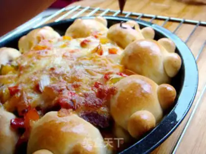 Make Beef pizza step 17