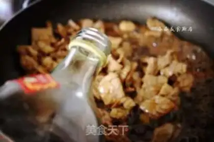 Make Pepper onion fried meat step 4