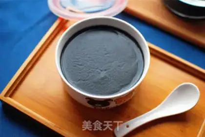 Make Little rice sesame paste step 5