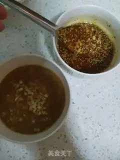 Make Spicy chicken silk step 7