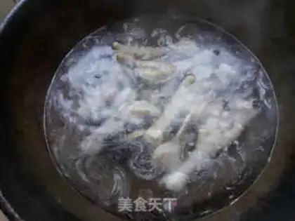 Make Chicken foot skinny corn soup step 5