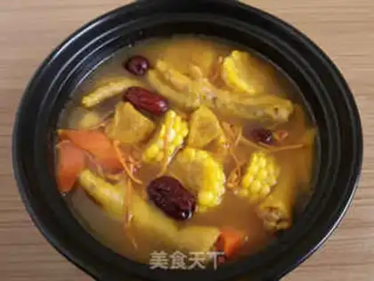 Make Chicken foot skinny corn soup step 8