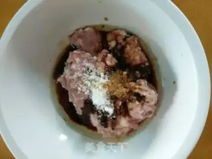 Make ♪ Four seasons of bean and pork dumplings ♪ step 4