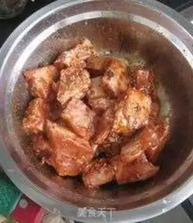 Make Potato powdered ribs step 1