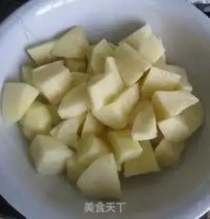 Make Potato powdered ribs step 2