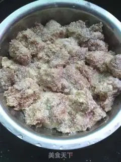 Make Potato powdered ribs step 4