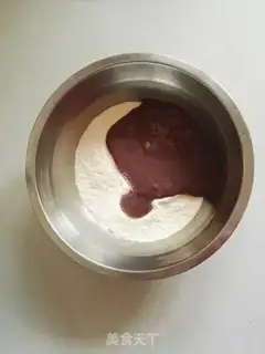 Make Red bean milk waffles step 5