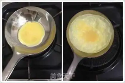 Make Fresh egg dumplings step 2