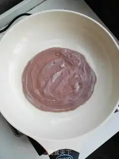 Make Red bean milk waffles step 8